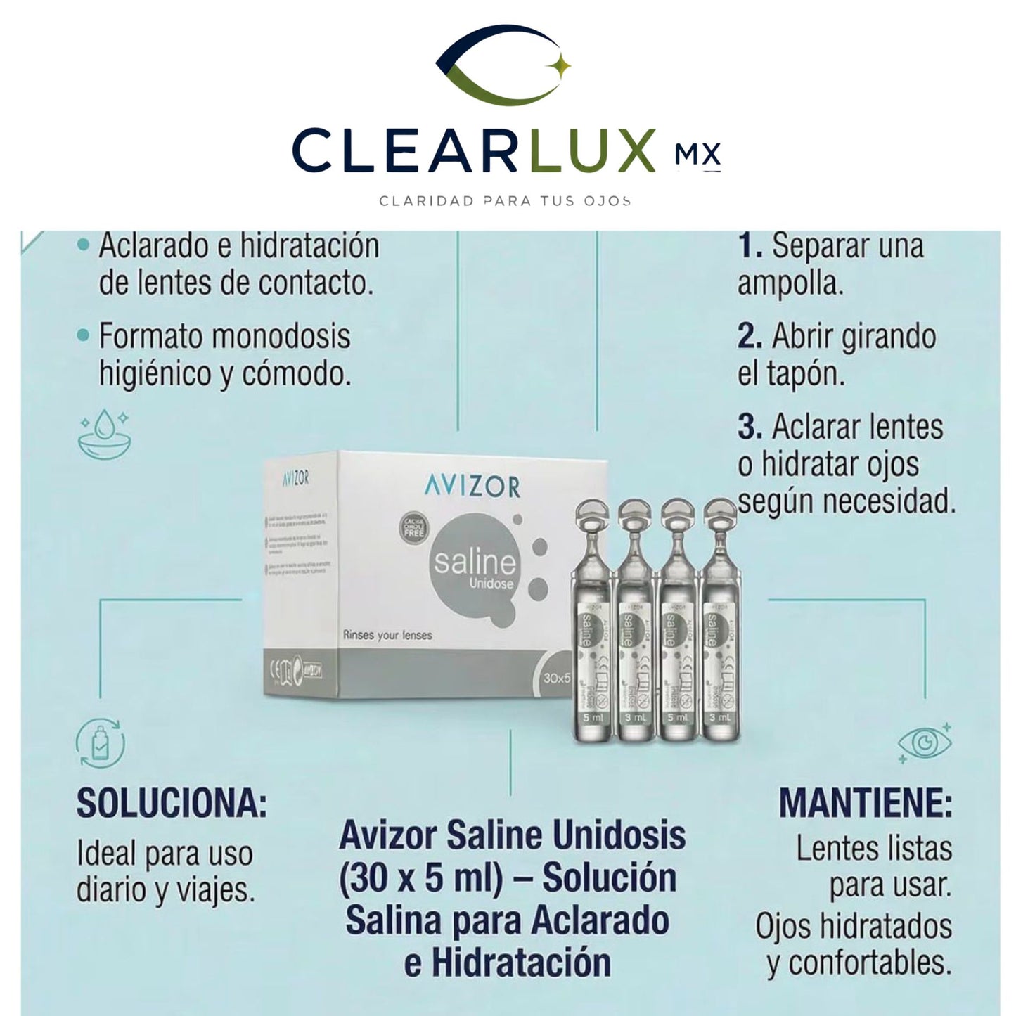 AVIZOR Saline unidose